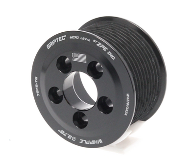 10 Rib ZPE GripTec® Whipple 5 Bolt L3V-A Black Pulley Only