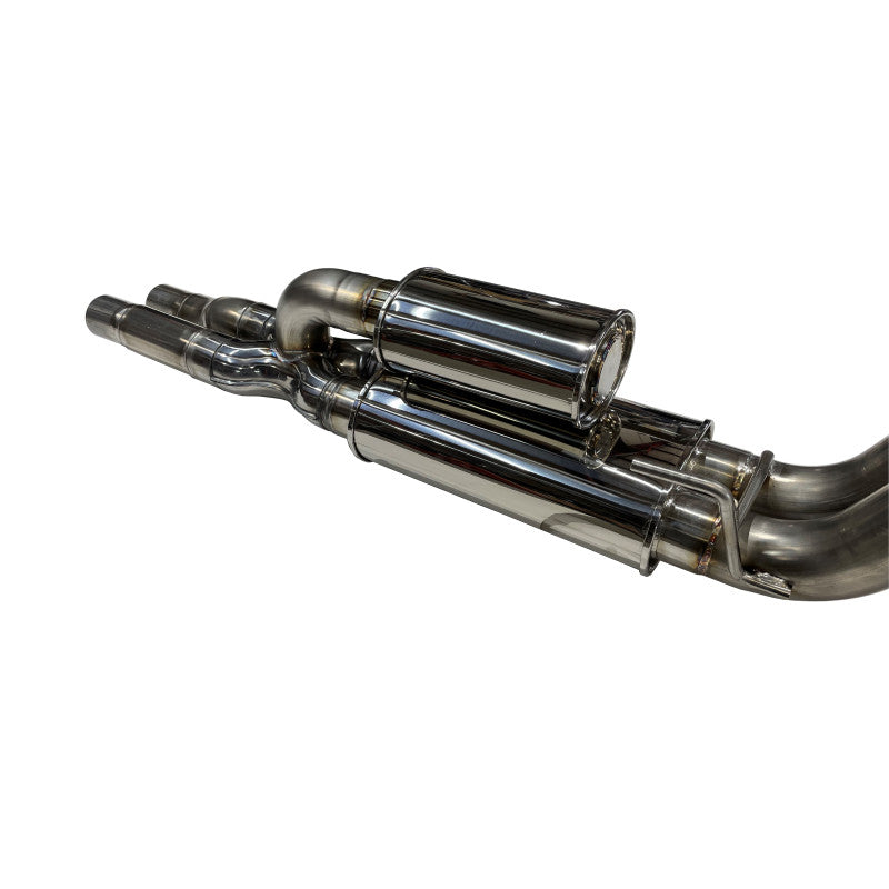 2017-2020 - SPD - GEN2 RAPTOR / LIMITED F-150 304SS 3" HX SERIES Helmholtz Resonated Muffler Upgrade