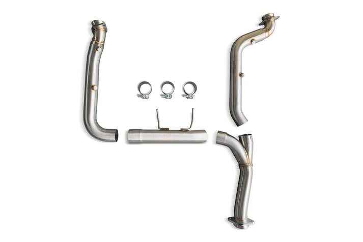 CVF Stainless Steel Race Downpipes (2017-2020 Ford F-150 3.5L EcoBoost)