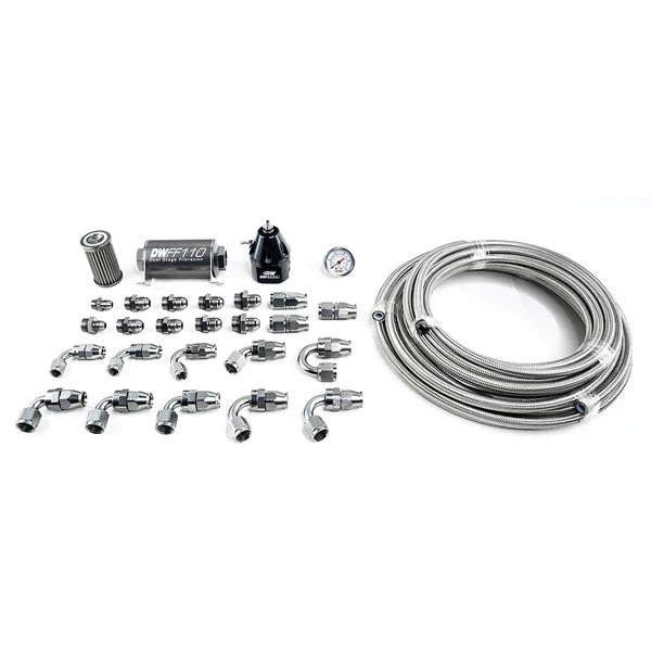X2 Series Pump Module -10AN PTFE Plumbing Kit for 2011-19 Ford Mustang