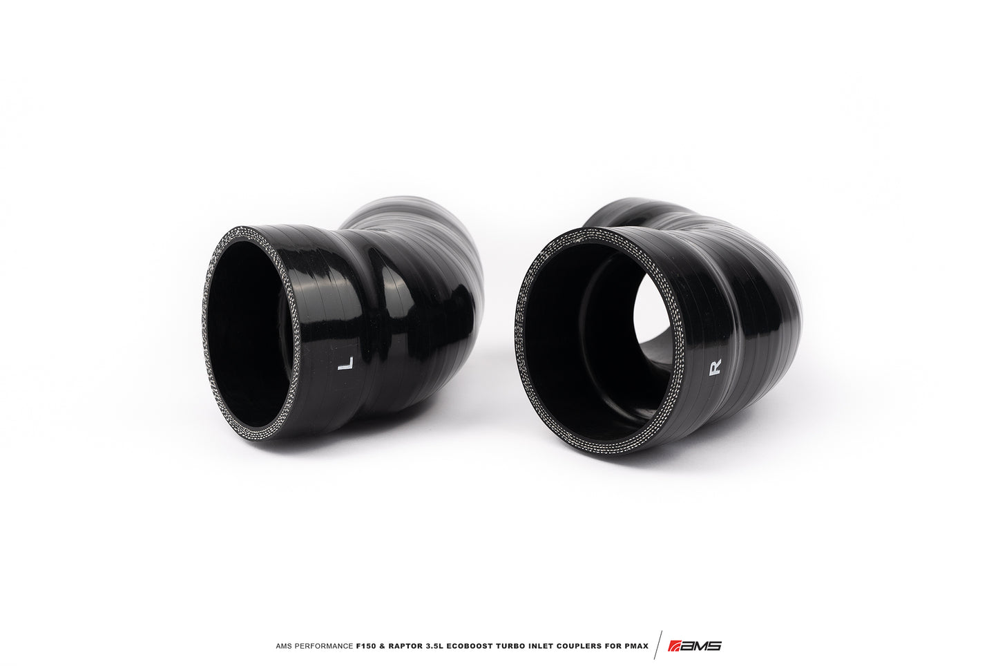 AMS 2017-2020 RAPTOR & F150 3.5L ECOBOOST TURBO INLET TUBE COUPLERS FOR GARRETT POWERMAX TURBOS
