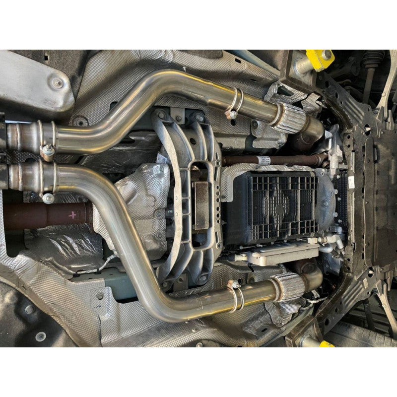 SPD 2020 -2022 Ford Explorer 3.0L ST / Platinum & Lincoln Aviator 304SS Catted Downpipes