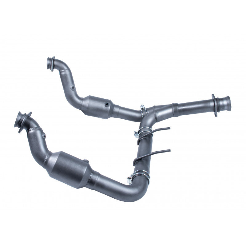 thumbnail image 2 of Y Pipe Catalytic Converter Set For Ford F-150 3.5L 2011-2014 – Both Sides, Direct Fit, 3-Year Warranty 2 of 6