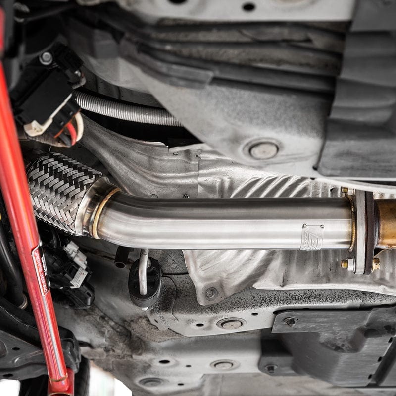 DC SPORTS POLISHED RACE PIPE (12-15 HONDA CIVIC 2.4L)