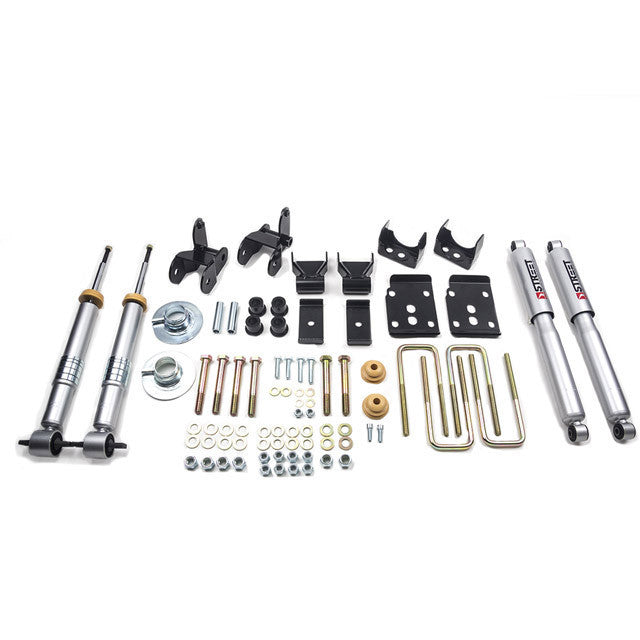 Belltech Front And Rear Complete Kit W/ Street Performance Shocks - 2"/4" Drop Kit