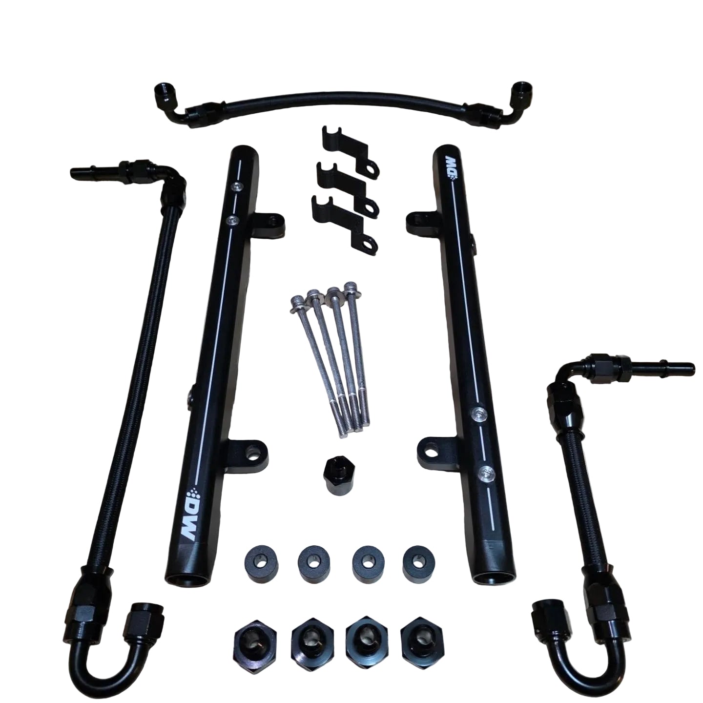 Preaux Tuning 2018+ F150 5.0L Fuel Rail and Line Kit