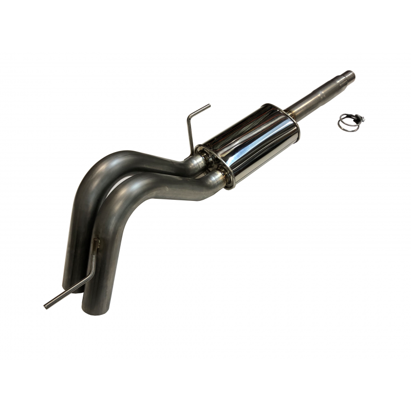 SPD HX Series 2021-2024 F150 2.7L 3.5L 5.0L Over-Axle Dump Dual Exit 304SS Cat Back Exhaust Kit