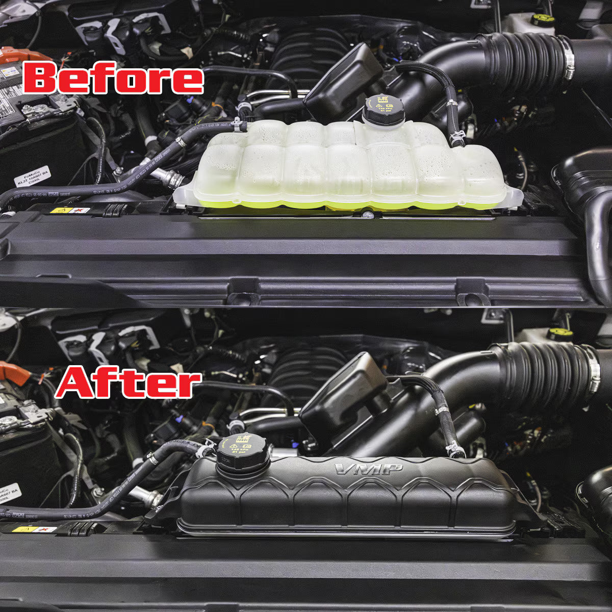 2015+ VMP F-150 Engine Coolant Degas Bottle Kit