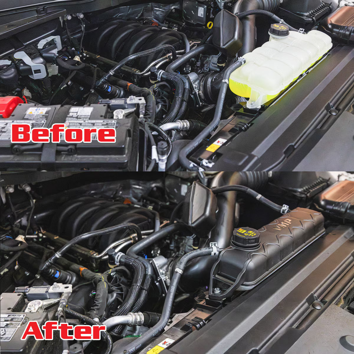 2015+ VMP F-150 Engine Coolant Degas Bottle Kit