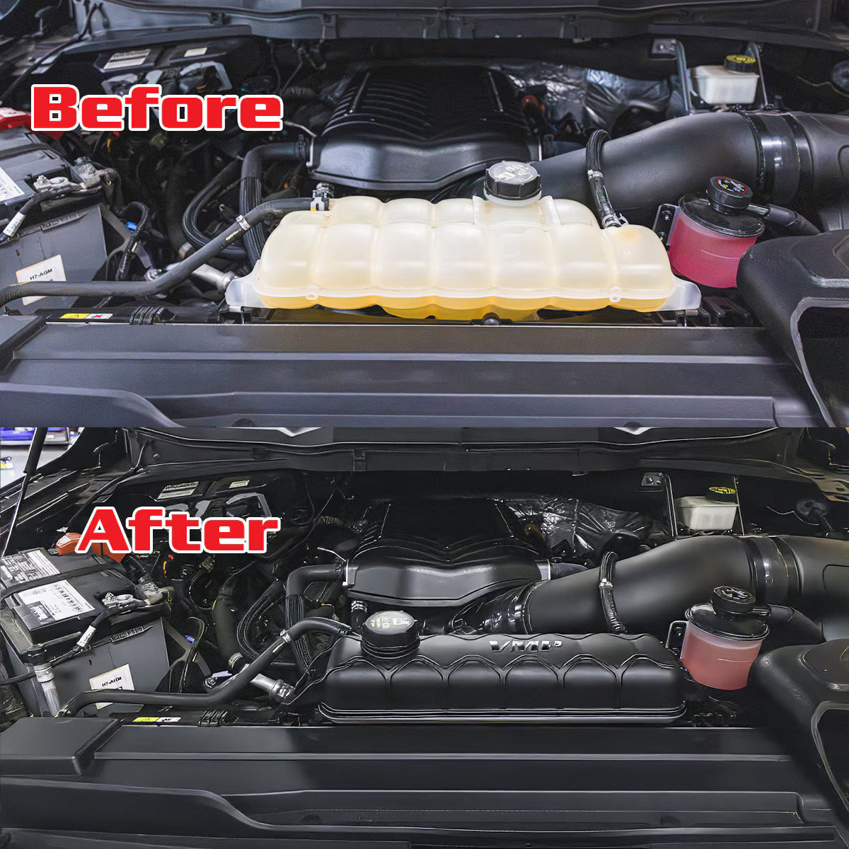 2015+ VMP F-150 Engine Coolant Degas Bottle Kit