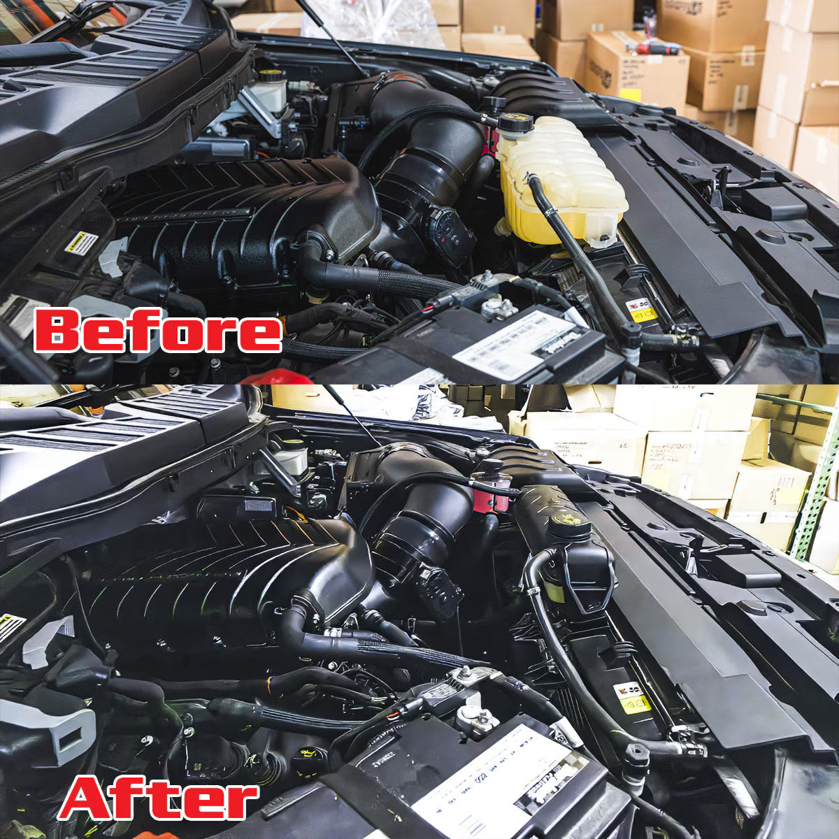 2015+ VMP F-150 Engine Coolant Degas Bottle Kit