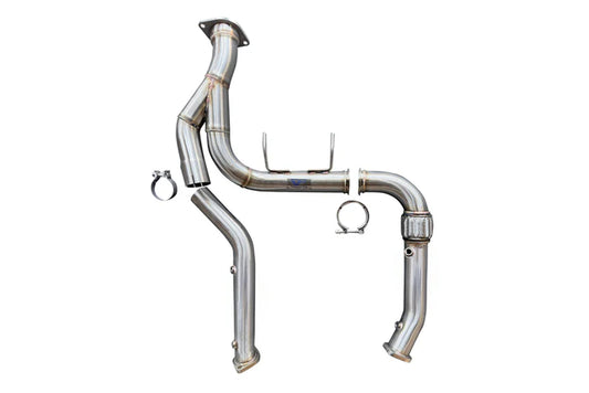 CVF Stainless Steel Race Downpipes (2021-2023 Ford F-150 3.5L EcoBoost)