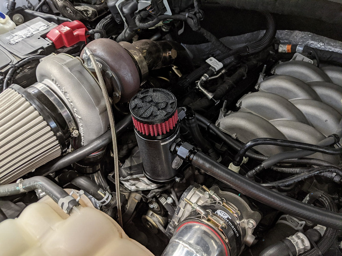 Mighty Mouse Solutions Ford F150 5.0L Catch Can System