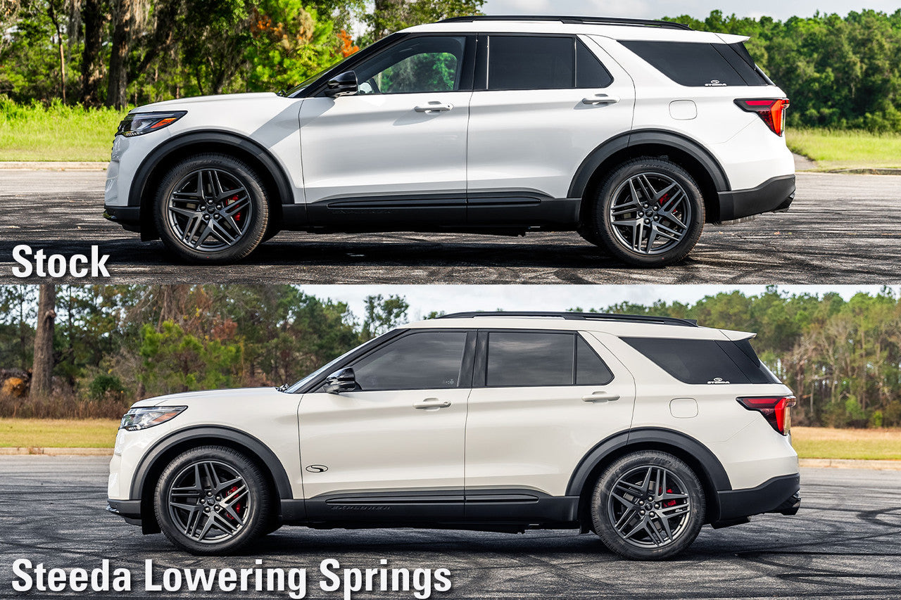 Steeda Explorer Lowering Springs (2020-2026)