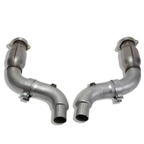 Ford Mustang GT BBK 1-3/4 Long Tube Exhaust Headers Polished Silver Ceramic 11-23