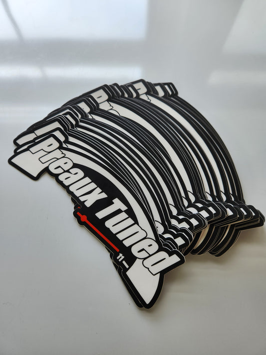Preaux Tuning Sticker