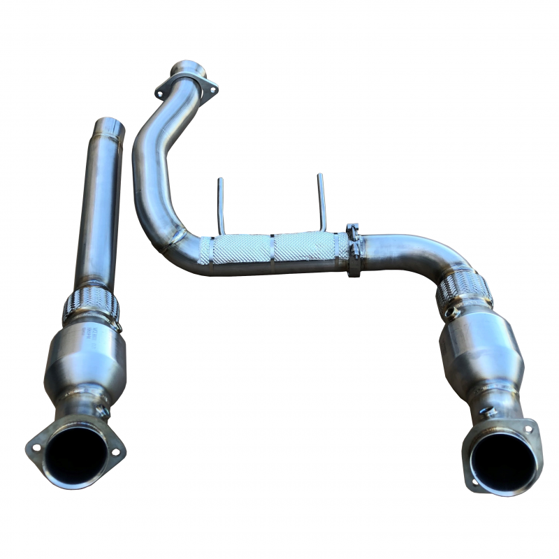 SPD 2015-2023 Ford F150 Coyote 5.0L Raptor 304SS Catted Downpipes