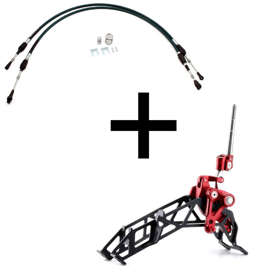HYBRID RACING SHORT SHIFTER & CABLE COMBO (12-15 HONDA CIVIC)