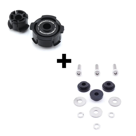 HYBRID RACING SHIFTER CABLE BUSHING & BASE BUSHING COMBO (07-11 CIVIC)