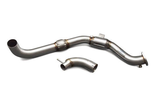 CVF 3" Stainless Steel Catted Downpipe (2015-2022 Ford Mustang EcoBoost)
