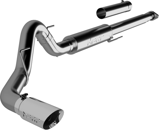 MBRP - 2015-2020 F150 - 4" Cat-back Exhaust Single Side Exit, Race Profile